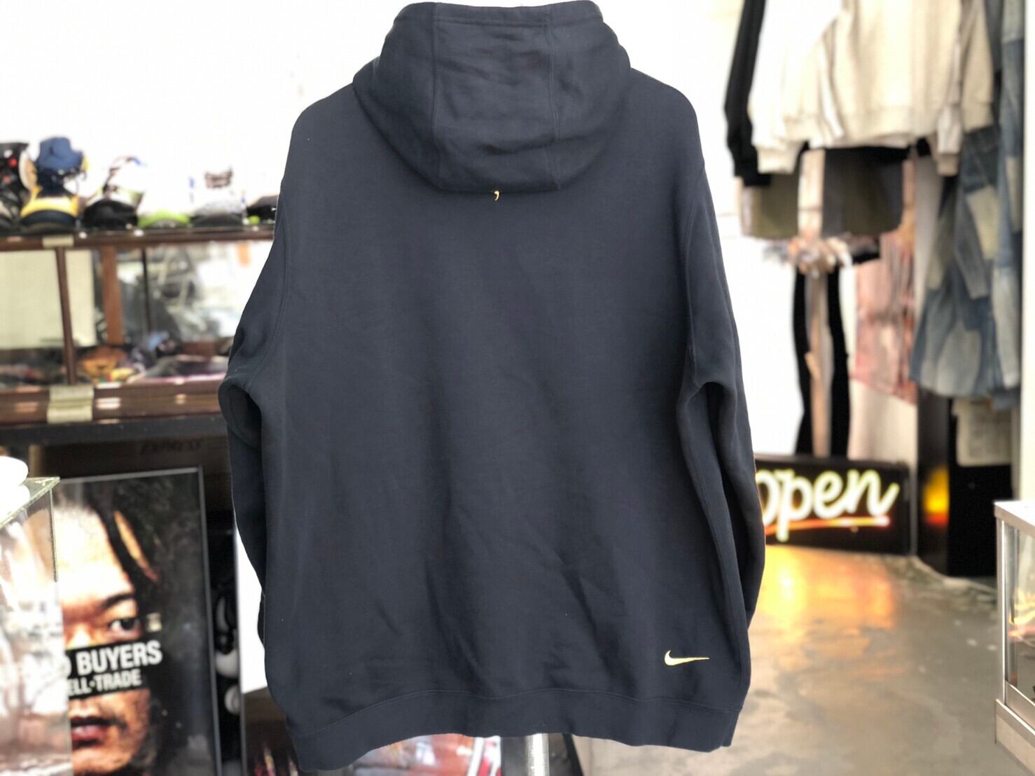 NIKE x KITH LEBRON CLOAK HOODED/SHORTS SETUP BLACK 255JJ9908/9912  