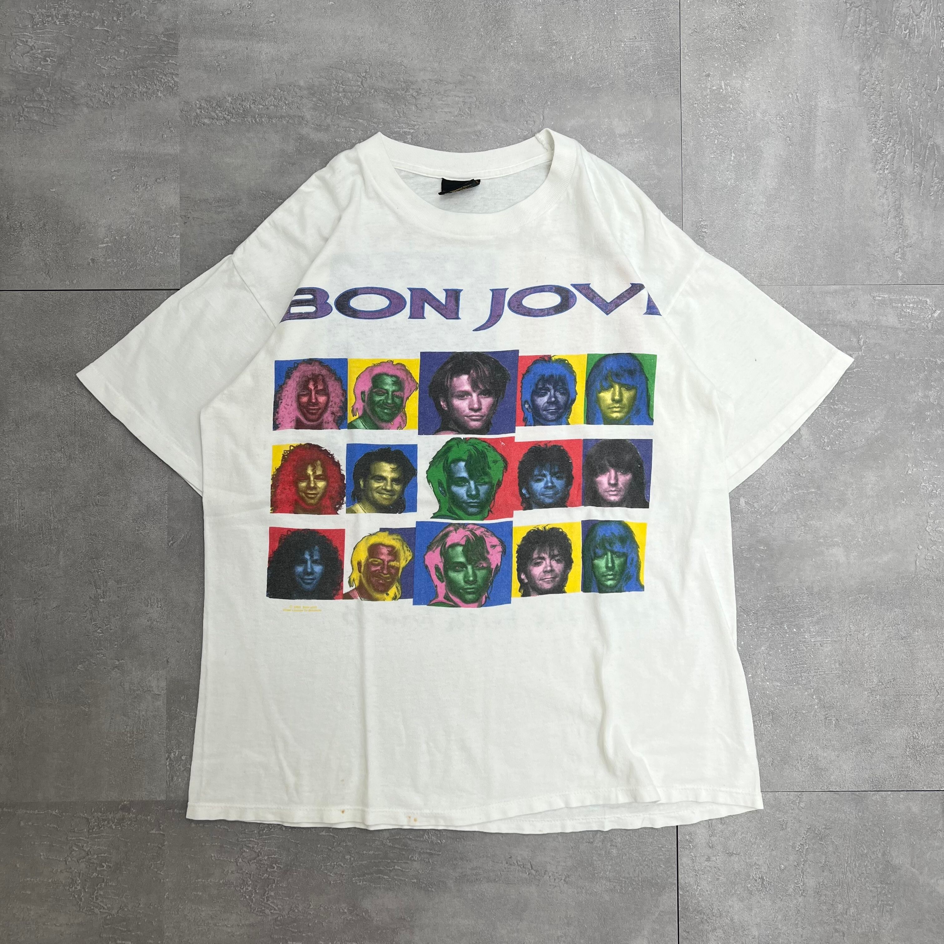 希少 90's BON JOVI ボンジョヴィ Tシャツ USA製