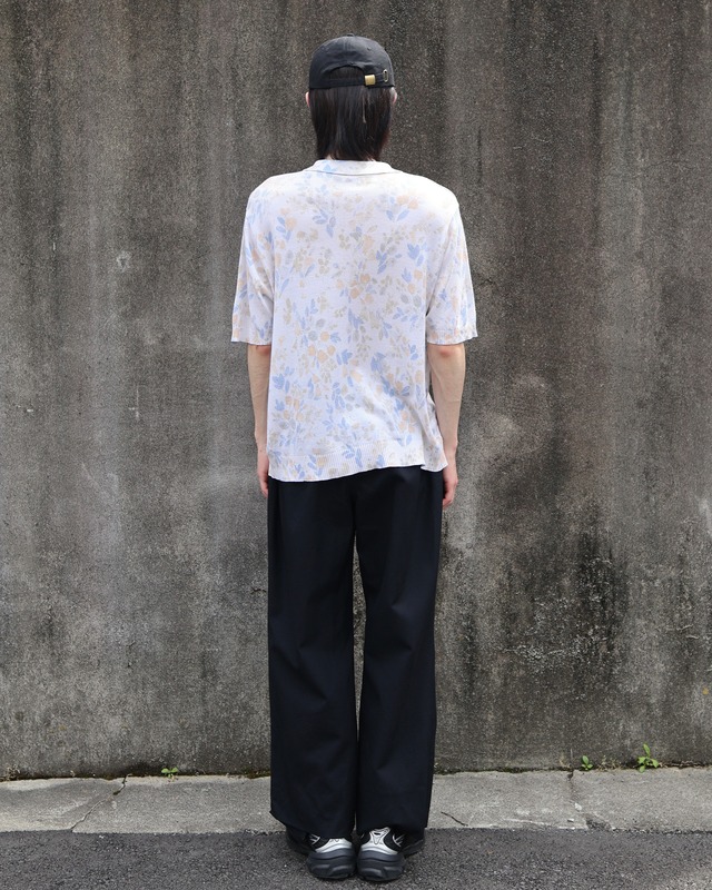 Floral summer polo