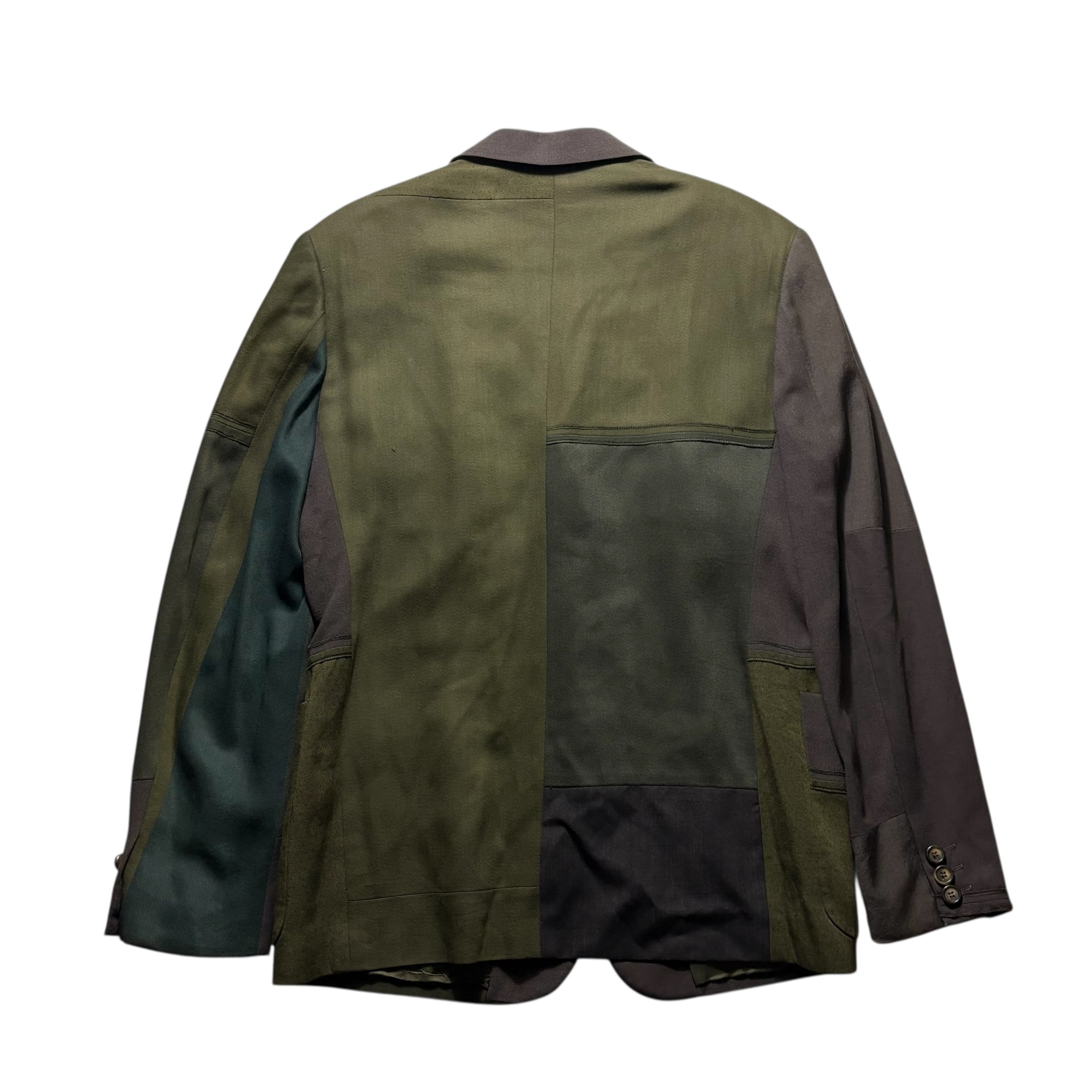 archive DOLCE&GABBANA patchwork tailored jacket | NOIR ONLINE