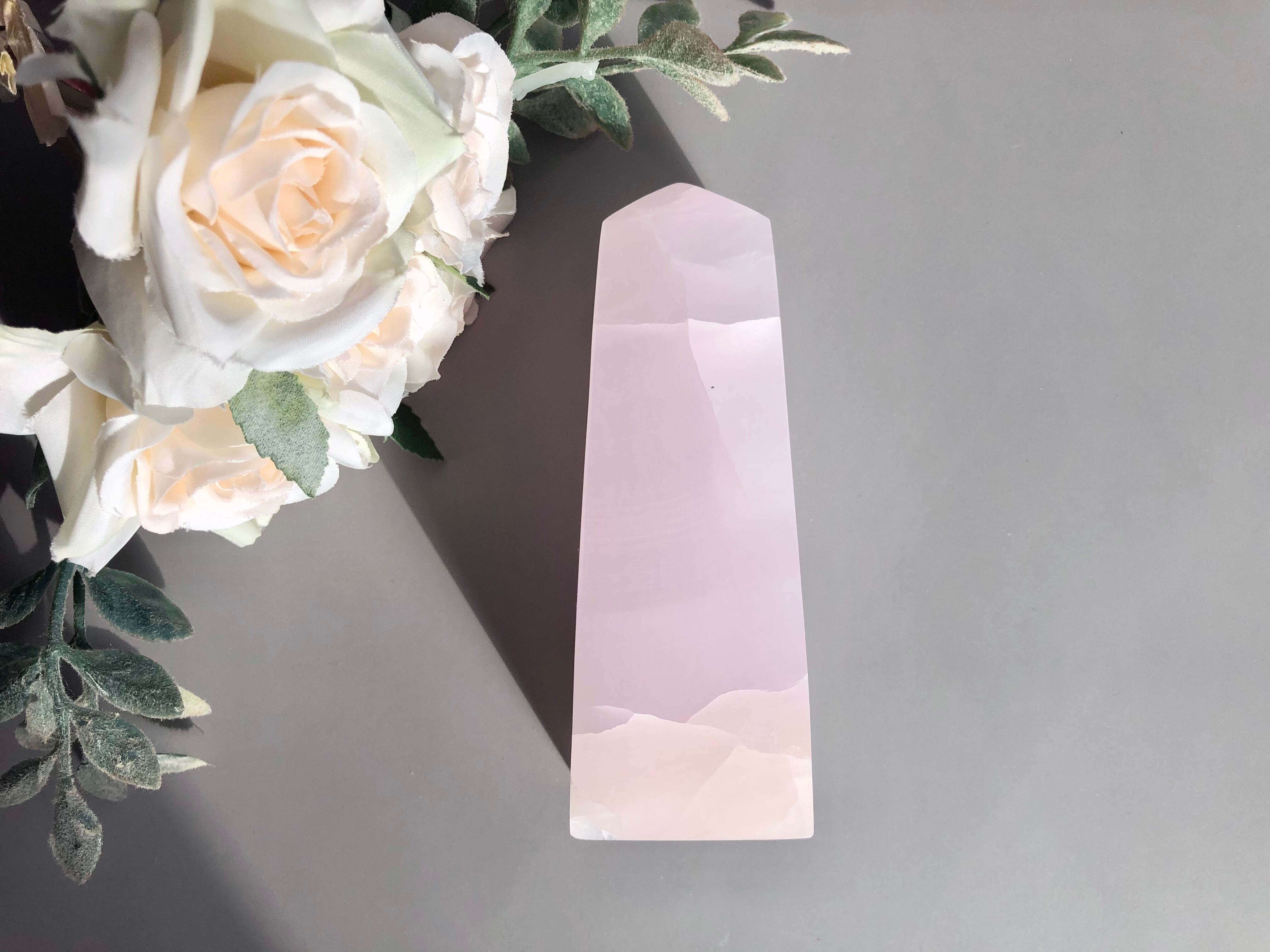 マンガノカルサイト(ピンクカルサイト)タワー No.03⭐︎Mangano calcite