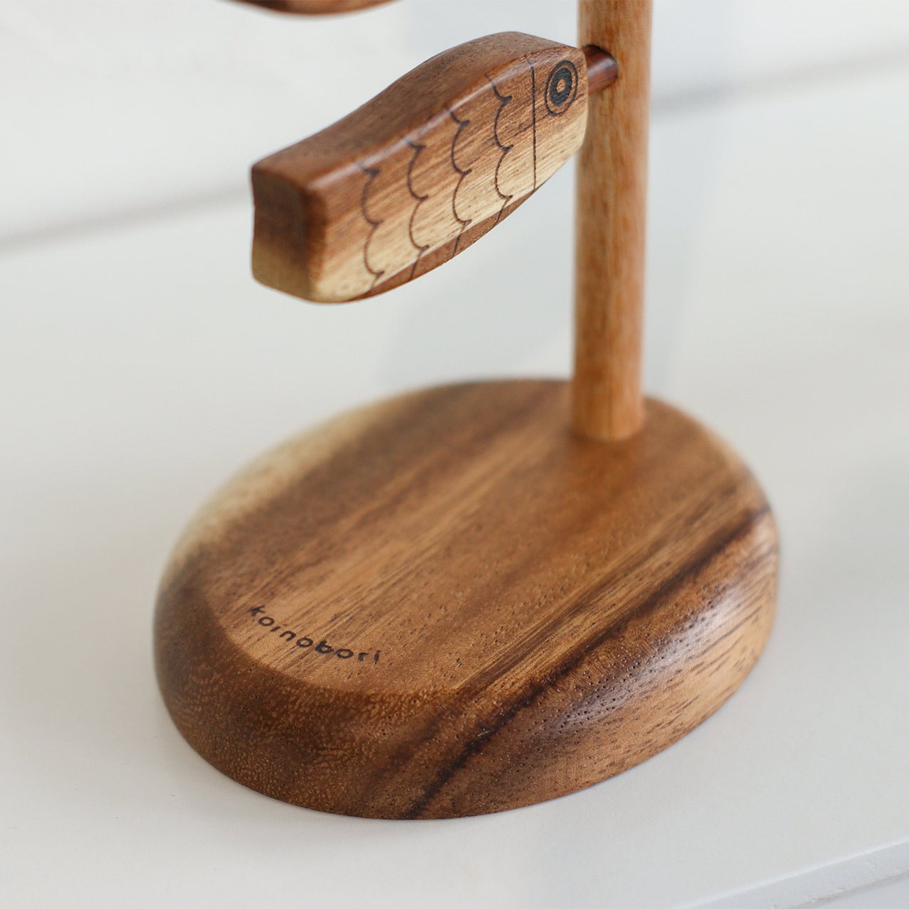 Koinobori wooden objects