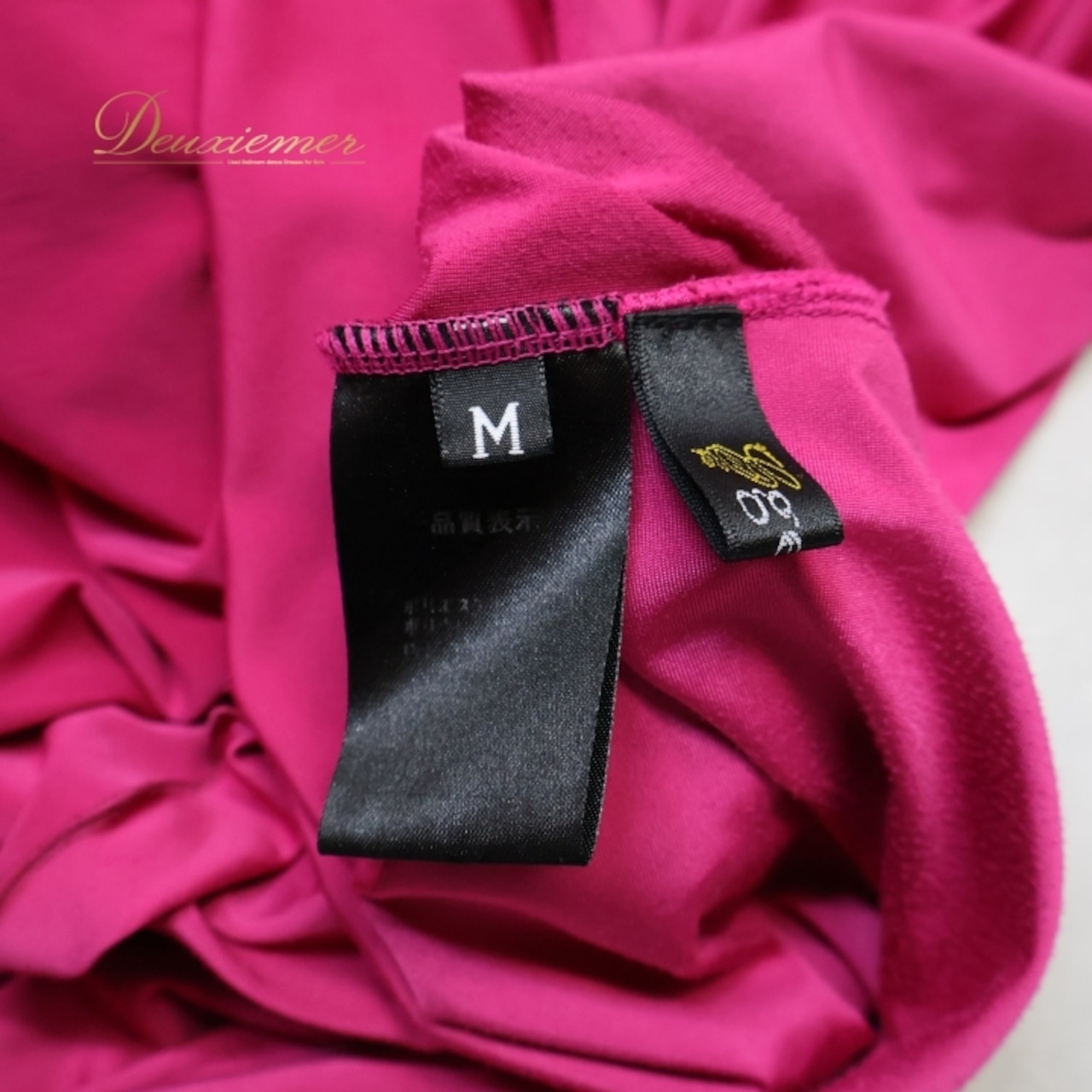 社交ダンス 衣装 スカート ピンク系 ジャンティ gentil 鮮やか 無地 シンプル 練習 レッスン 伸縮 ストレッチ 上品 かわいい ダンス衣装 ステージ イベント パーティー