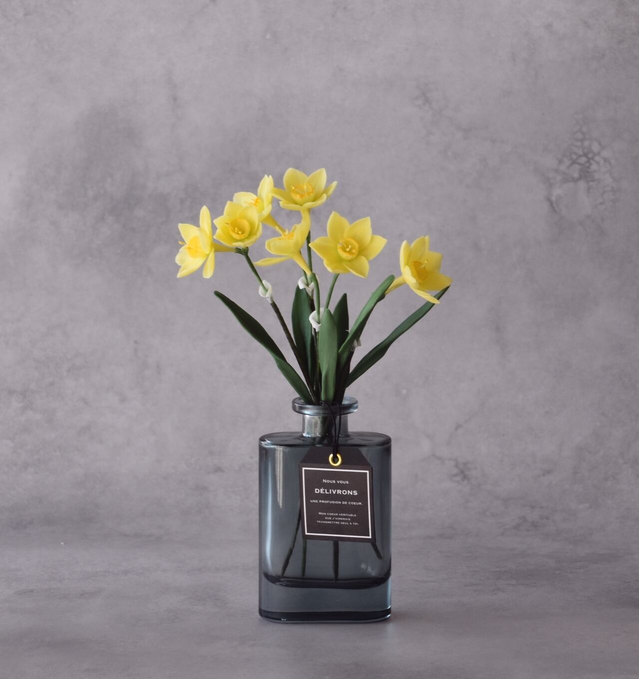 粘土のお花】 水仙（スイセン）S1372 | oldfantasy