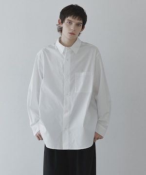 【THOMAS MASON】loose basic oversize shirt〈 White 〉