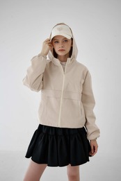 GOXO ゴーエックスオー スマイルハートウーブンボールキャップ ベージュ