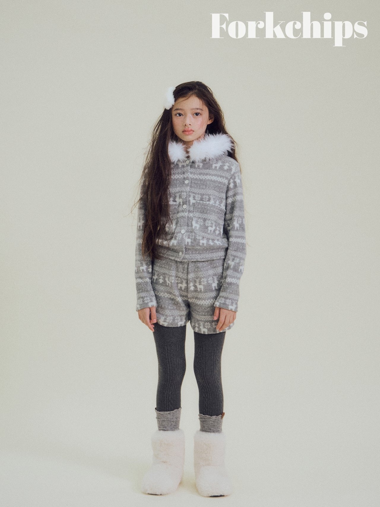 FORK CHIPS［取寄］nordic short pants 26winter