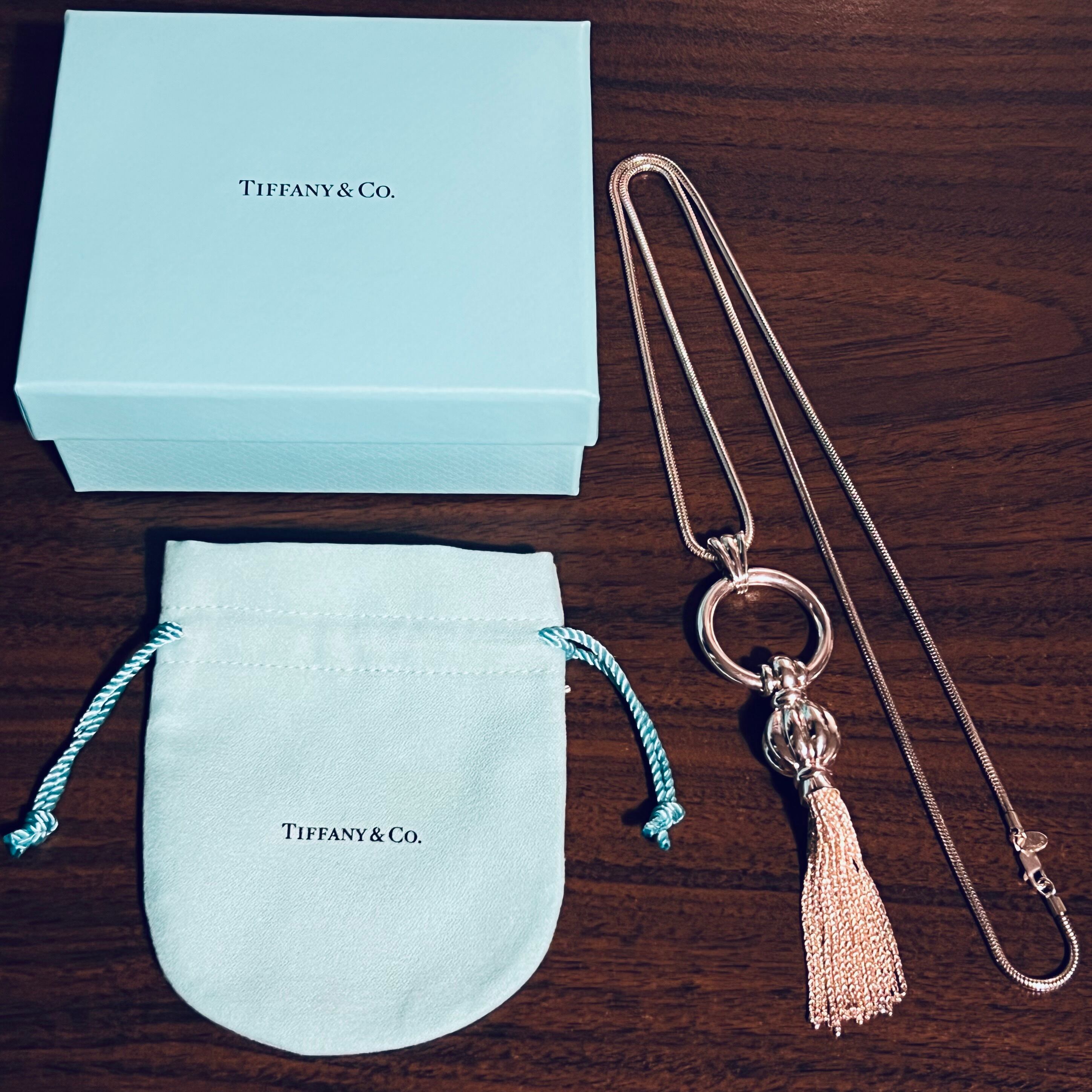 VINTAGE TIFFANY ヴィンテージ ティファニー タッセル ネックレス Tiffany & Co. - VINTAGE TIFFANY ヴィンテージ ティファニー