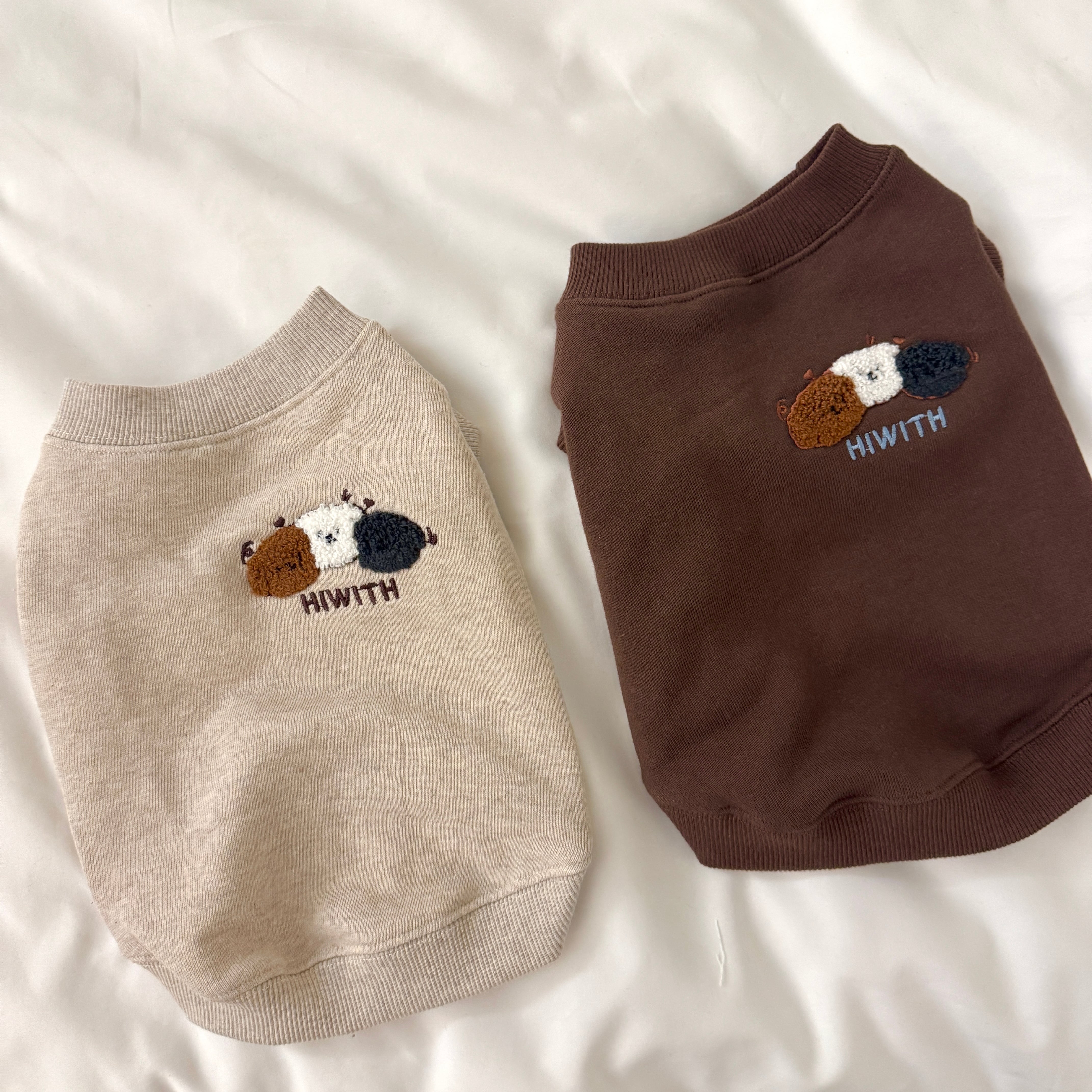 【hiwith】Everyday Couple Look For Dog (2Color)