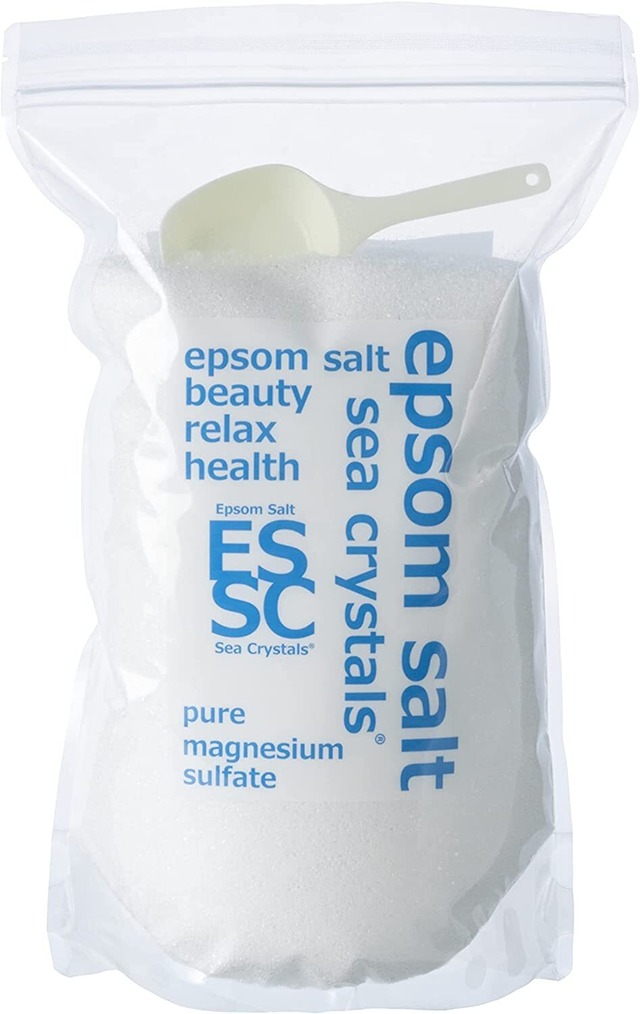 エプソムソルト シークリスタルス 入浴剤 オリジナル 計量スプーンなし 2.2kg