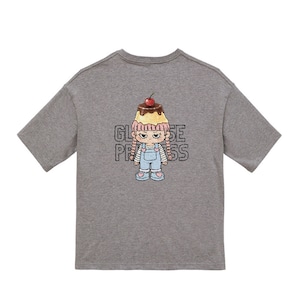 Cherrie No Big Tee Gray 00021