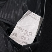 ミンク混 AUSTIN REED オースチンリード 裏地ストライプ テーラード ジャケット 96-86-170 96 AB5/ブラック系 メンズ