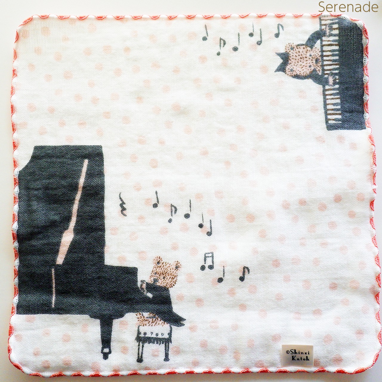 タオルハンカチ【コンセール】　メヌエット