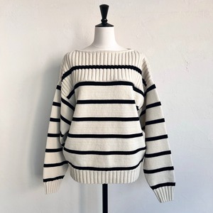 SYSORUS×akko3839　バスクニットプルオーバー  821184