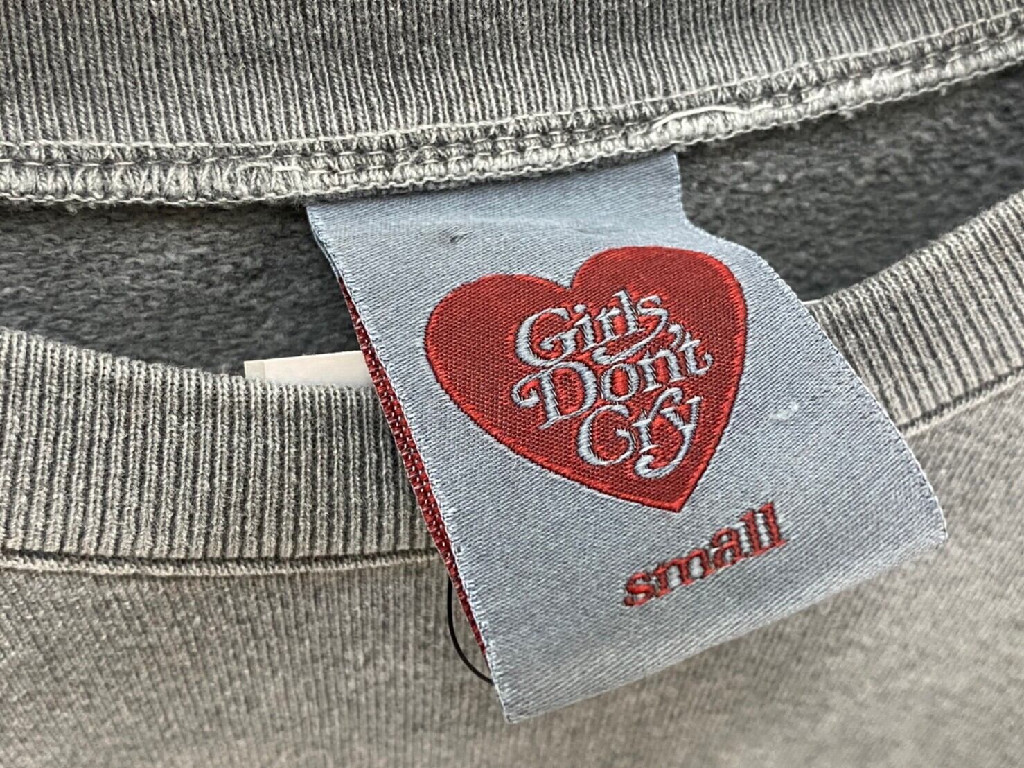 Girls don’t cry grey sweatshirt
