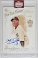 売り切れHiroki Kuroda ヒロキ・クルダ サイン入りカード 02/43 NY Yankees