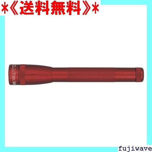 マグライト（赤） 送料無料》 本体色：レッド/ ギフトボックス マグライト MINI MAGLITE