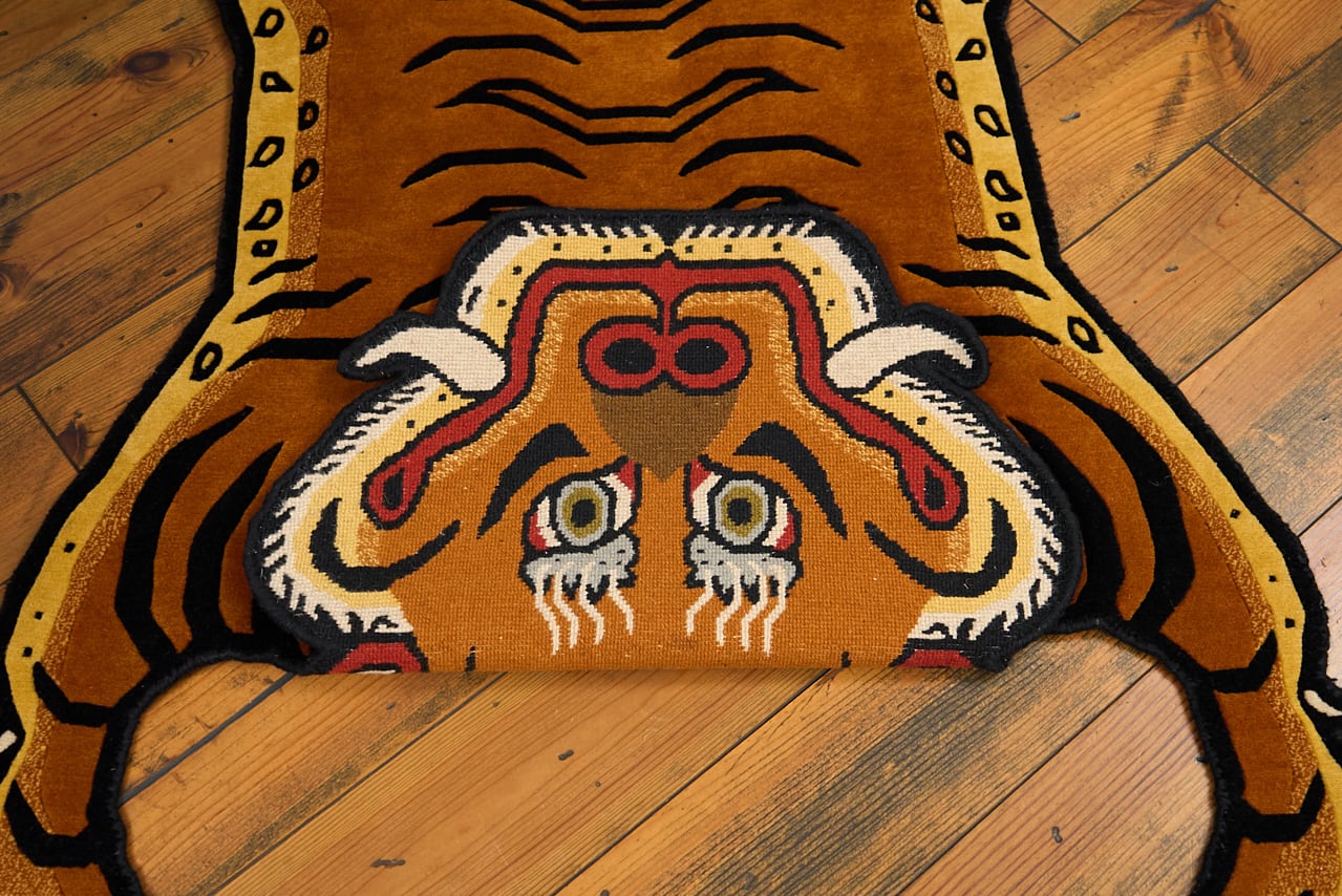 Tibetan Tiger Rug 《Lサイズ•プレミアムウール363》チベタンタイガー