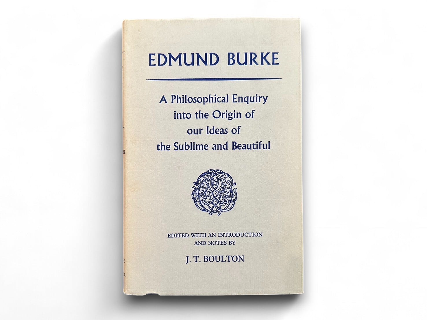 【SFF034】 A Philosophical Enquiry into the Origin of Our Ideas of the Sublime and Beautiful(1967) /Edmund Burke