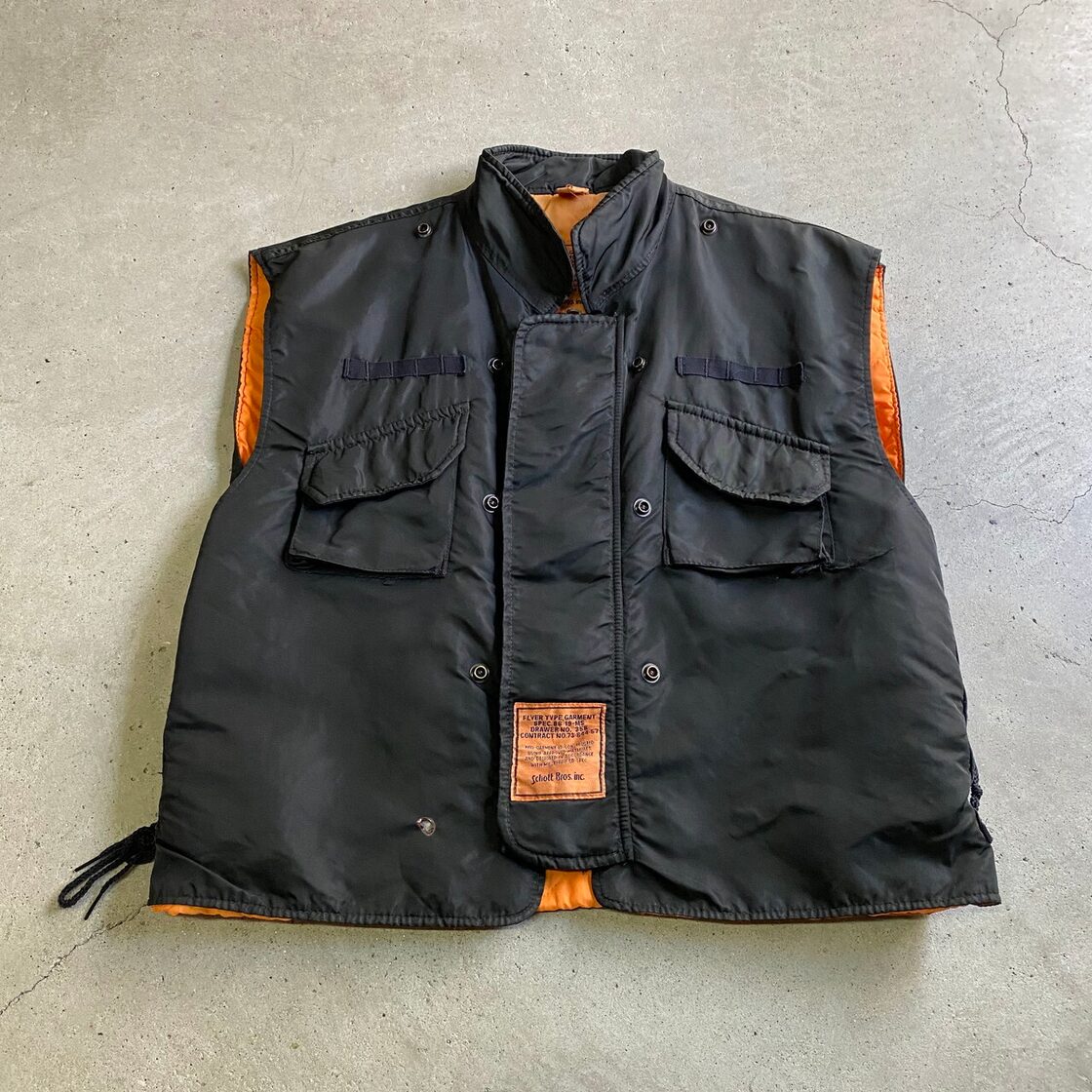 訳あり特価 USA製 SCHOTT ショット 民間品 FLYER TYPE GARMENT 