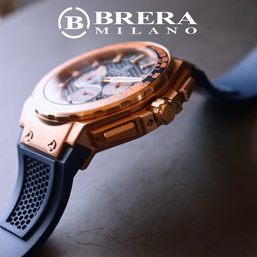 BRERA MILANO GRANTURISMO GT2 QUARTZ CHRONOGRAPH BMGTQC4506