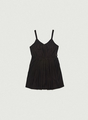 The Barnnet] Brown Velvet Cocktail Dress 正規品 韓国ブランド 韓国  