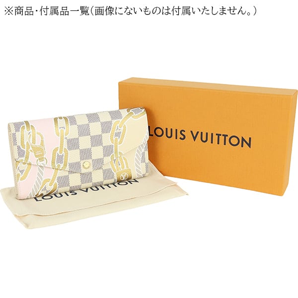 New LOUIS VUITTON ルイヴィトン ポルトフォイユサラNM ダミエアズール