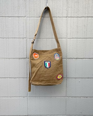 60s Italian Military Mail Bag Custom Patches