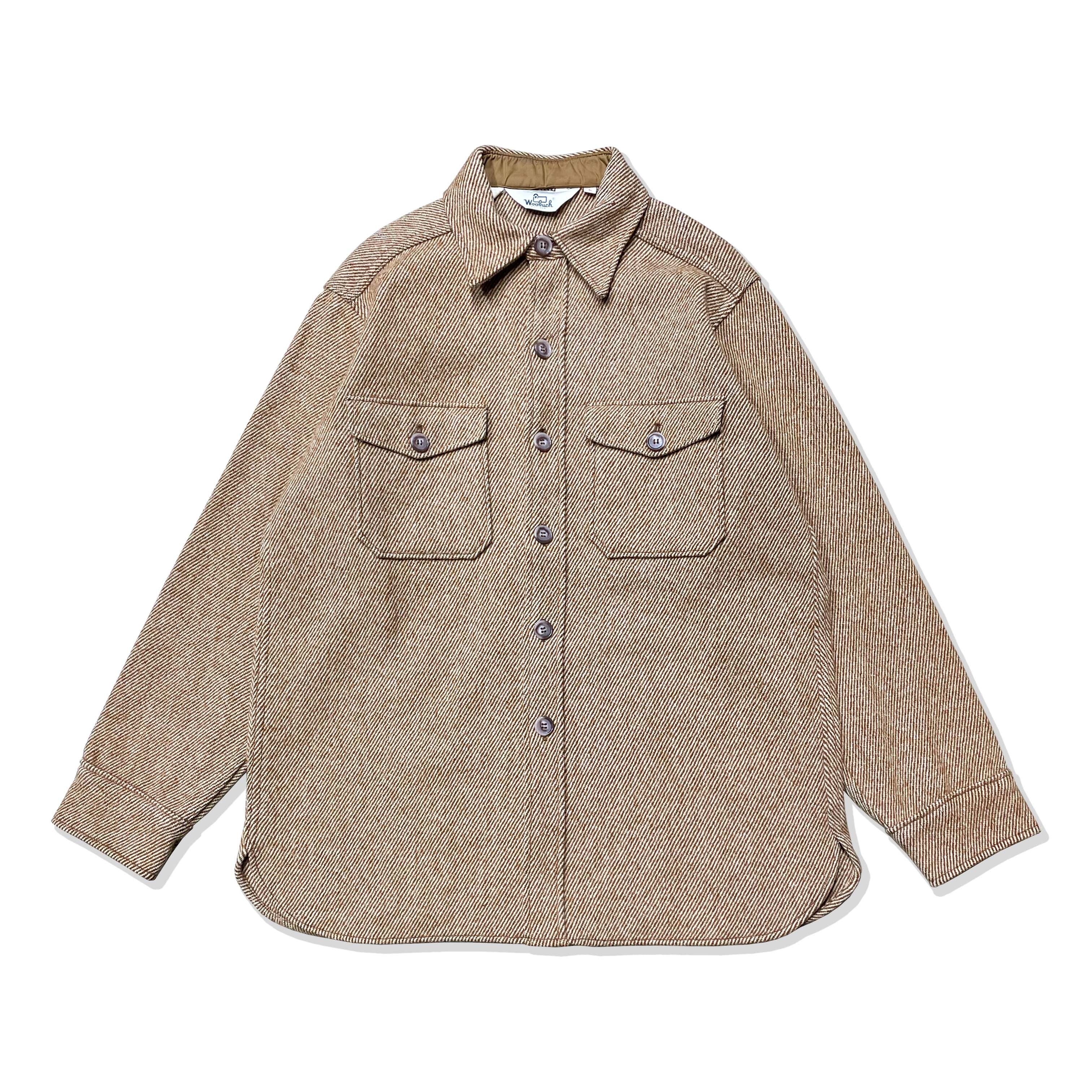 WOOLRICH 80s Wool Twill CPO Shirt Jacket | BENJAMIN AUTHENTIC CLUB