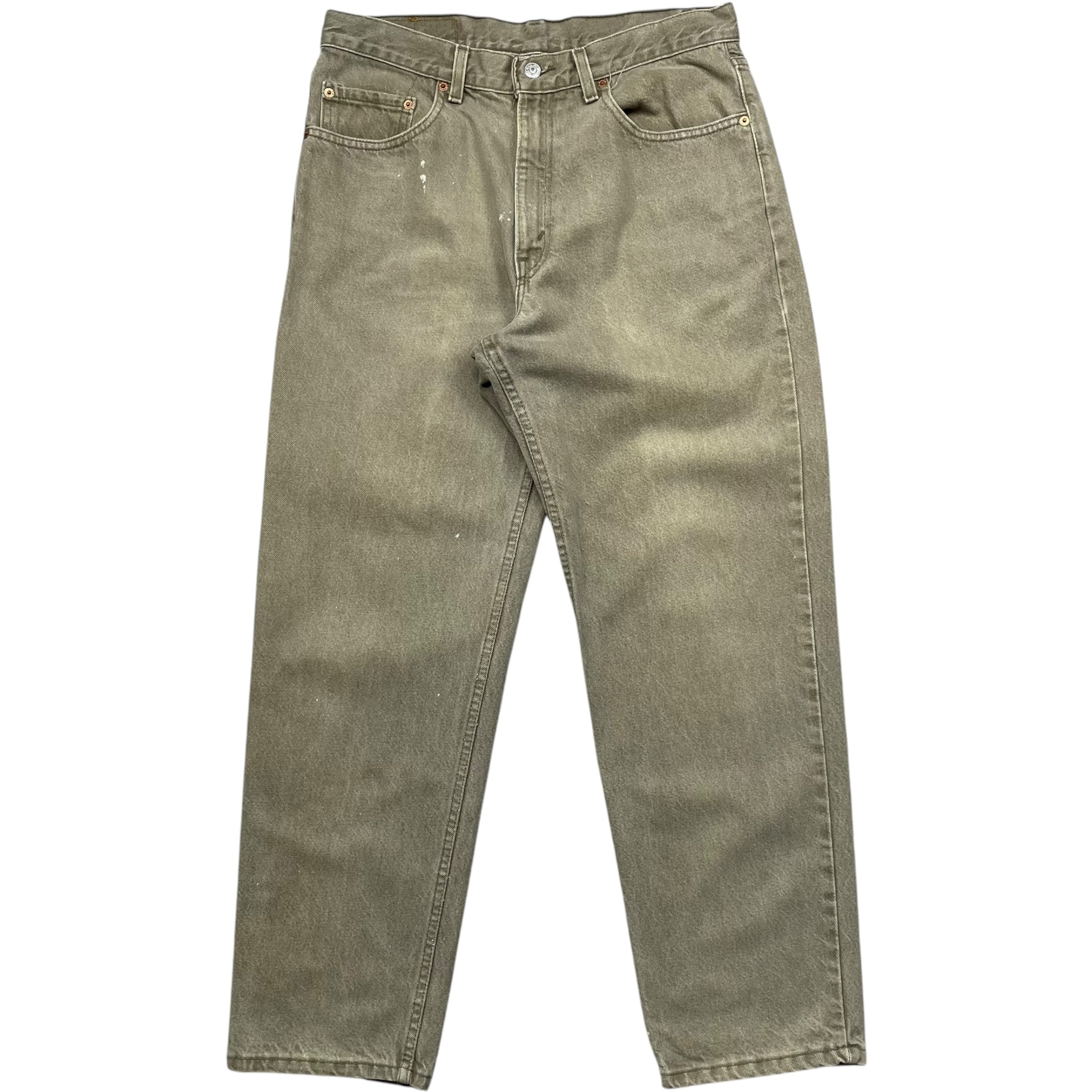 《実寸W34L31》Levi's リーバイス デニムパンツ 型番550 バギー USA製 90年代 vintage no.5353