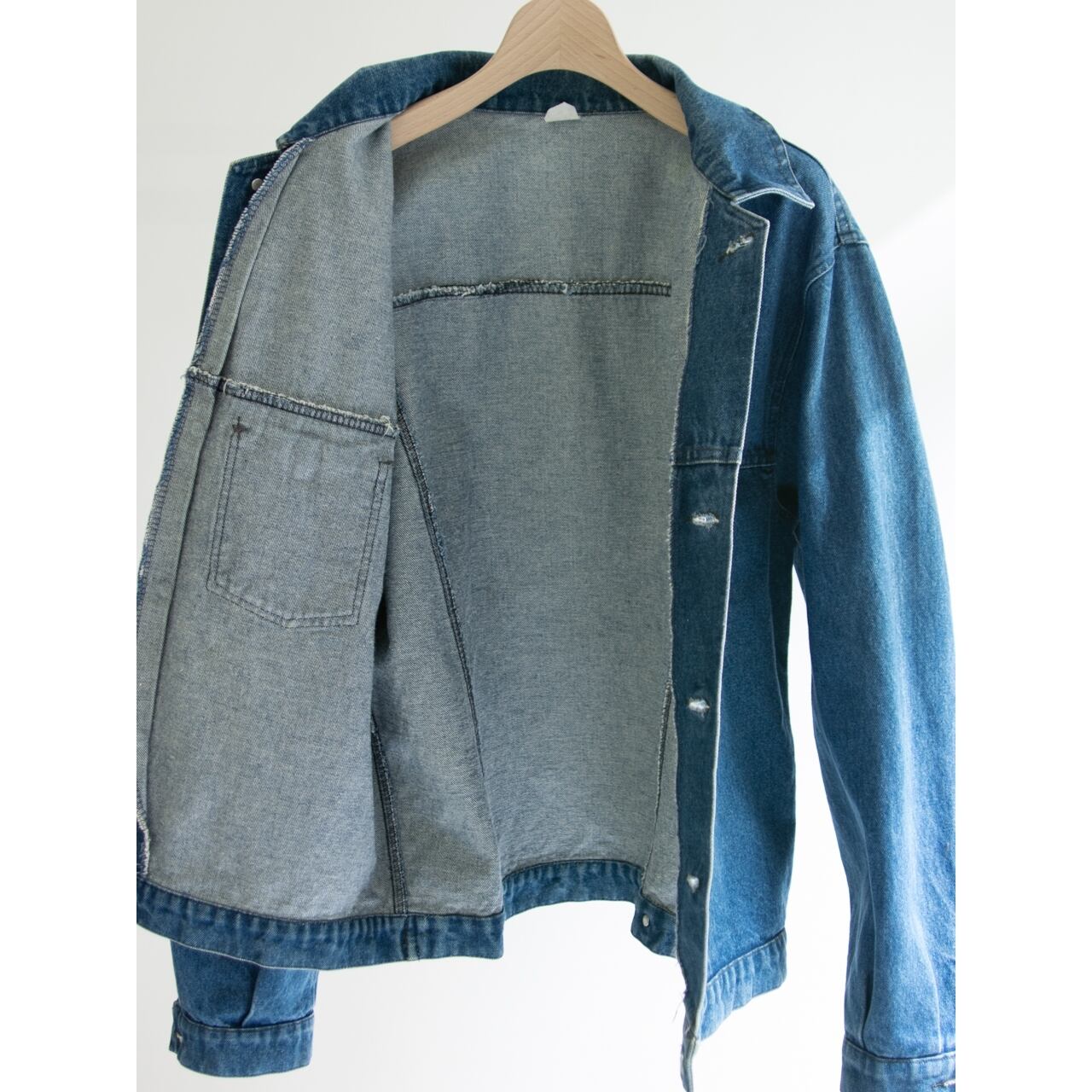 【Unknown Brand】Made in Italy 100% Cotton Denim Jacket（イタリア製 コットンデニムジャケット）