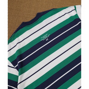 Wide border pocket tee 1001