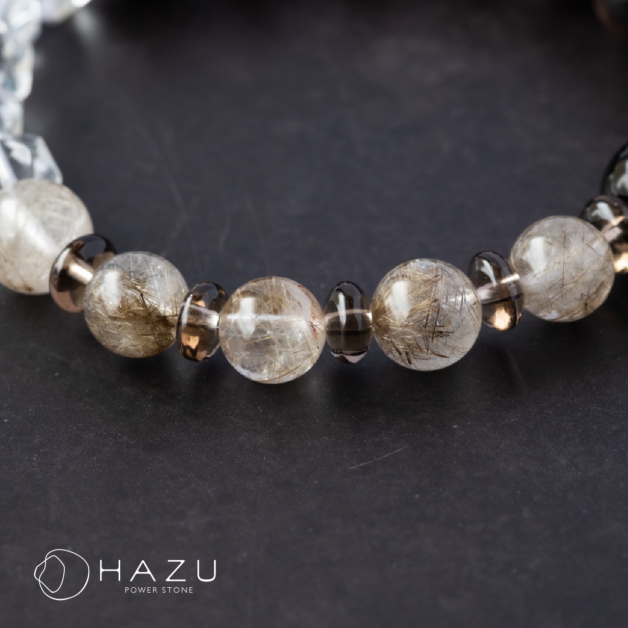 身を守り、道を開く［シルバールチルクォーツ／モリオン／水晶／スモーキークォーツ］