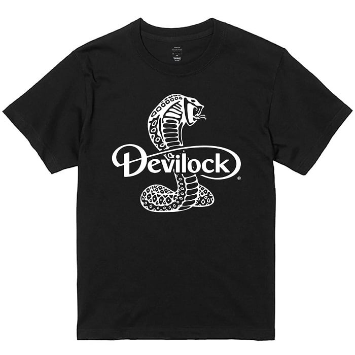 20%OFF SALE】DEVILOCK / デビロック「COBRA & FIRE TEE」半袖Tシャツ 