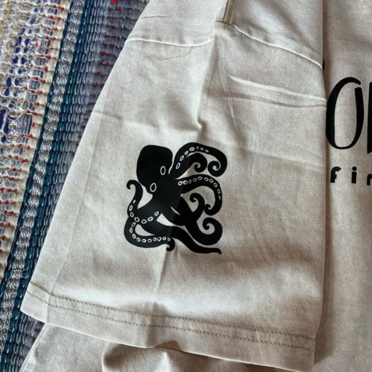 TOPANGA Lady's TOPANGA FIRECOUNTRY Pigment dyed T-shirt Fisherman Ivory　ピグメントダイ半袖Tシャツ　フィッシャーマン　アイボリー　全4サイズ　