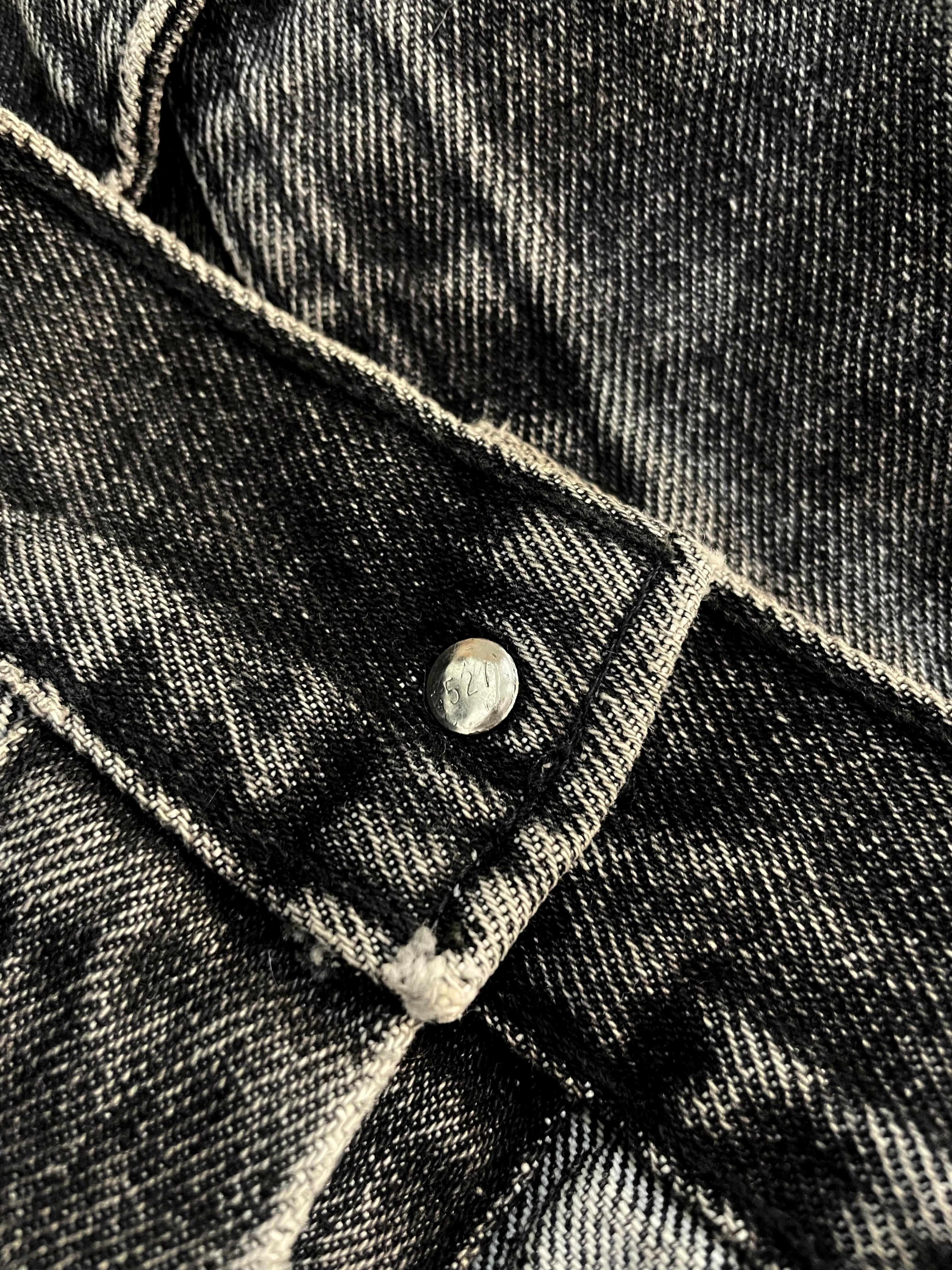 Levi's 70507-4858 S USA製 先染めブラック | moonbirds vintage