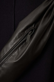 i’m here - TUBE Leather Bag :Black|チューブ型/カウレザー