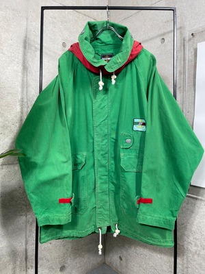 "ITALY" design hooded blouson