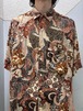 90's guess 総柄レーヨンシャツ