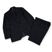 上下 Brooks Brothers ブルックスブラザーズ セットアップ 段返3B ウール テーラードジャケット スラックス スーツ /ブラック メンズ