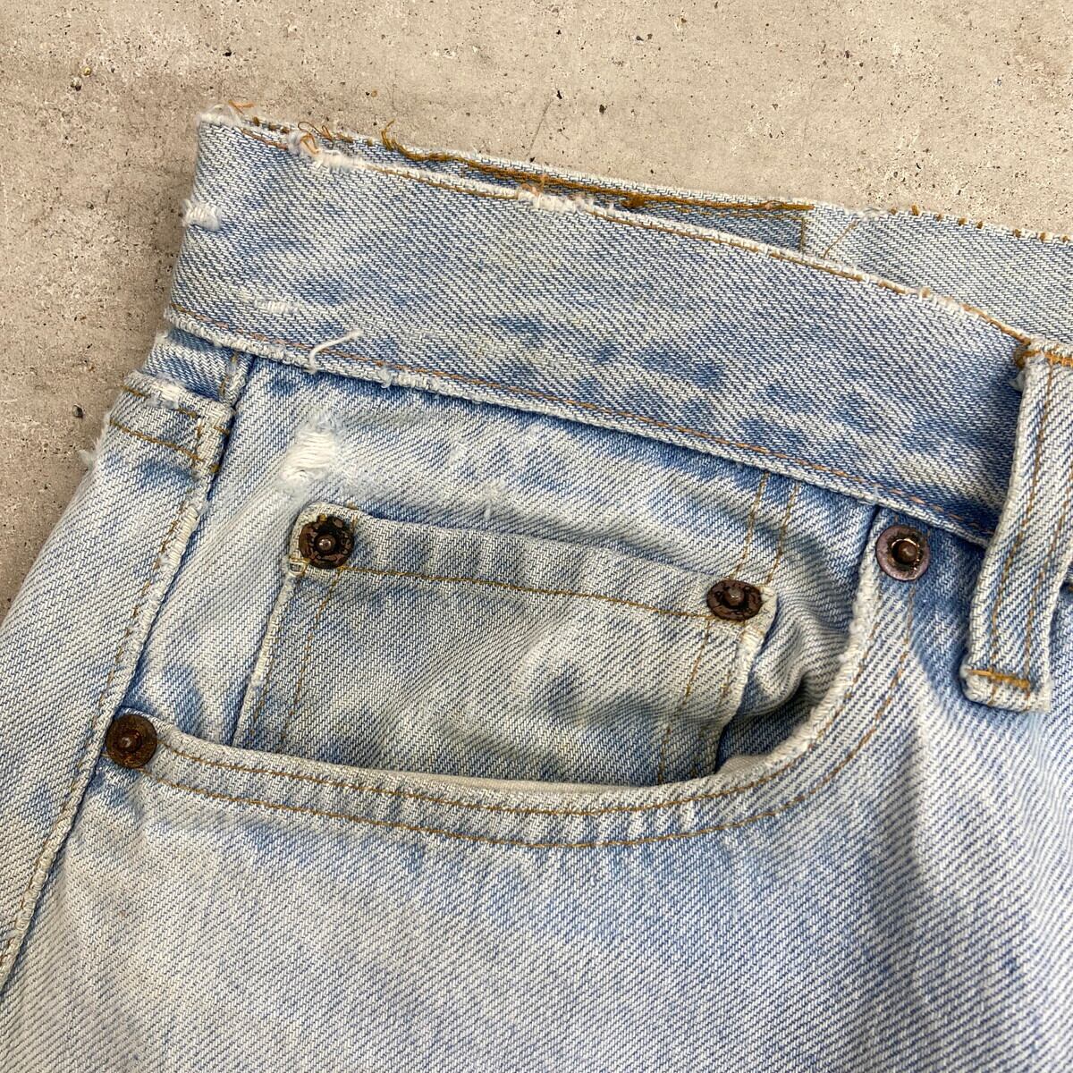 70年代 USA製 Levi's リーバイス 501 66後期 ストレート デニムパンツ