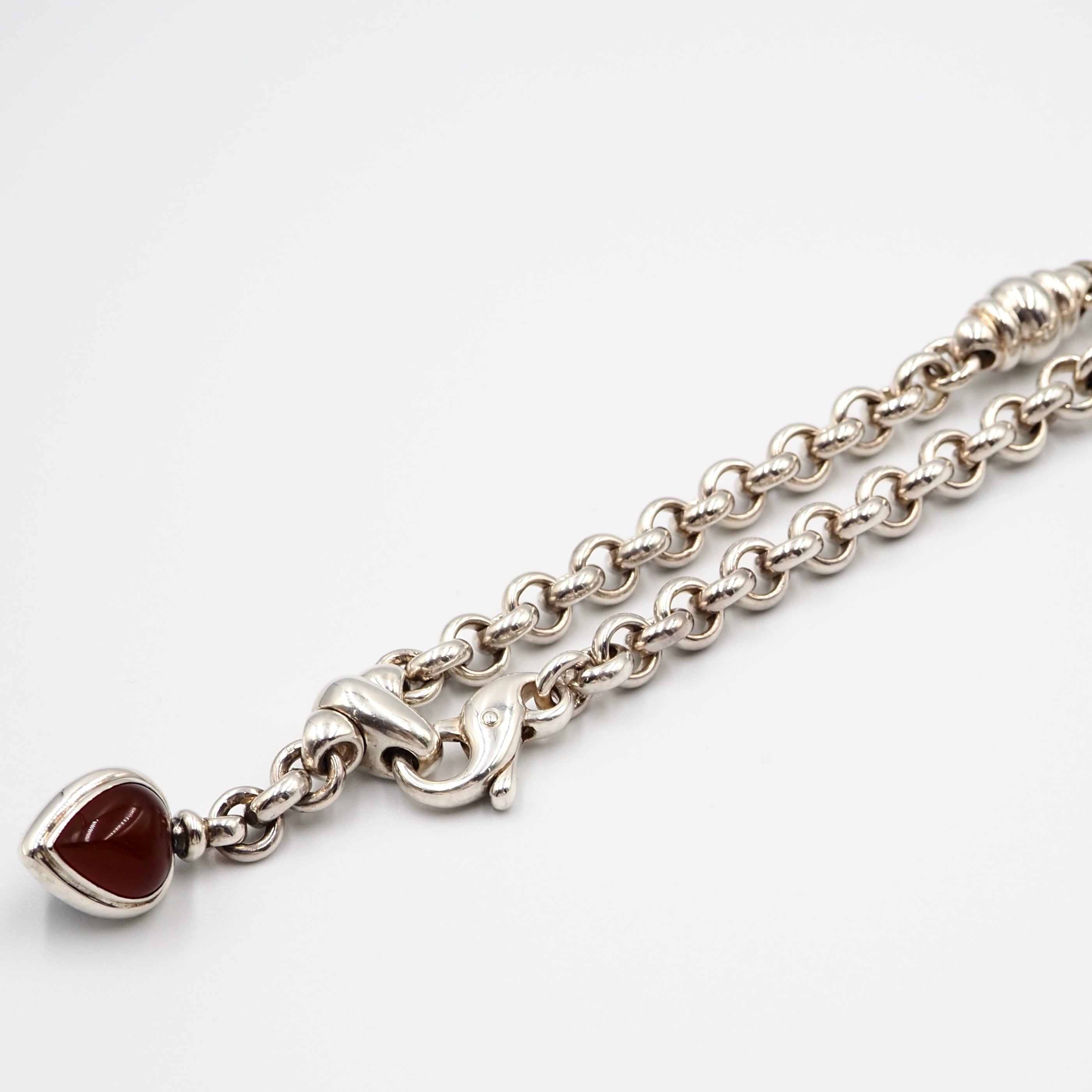 Tiffany&Co. ネックレス オニキス カーネリアン シルバー925