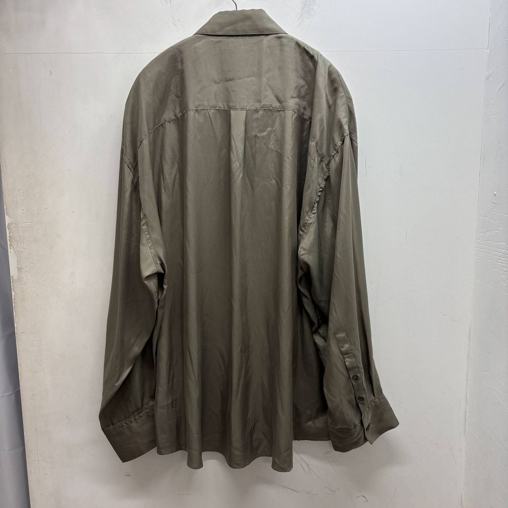 stein シュタイン OVERSIZED DOWN PAT CUPRO SHIRT 長袖シャツ ST.248