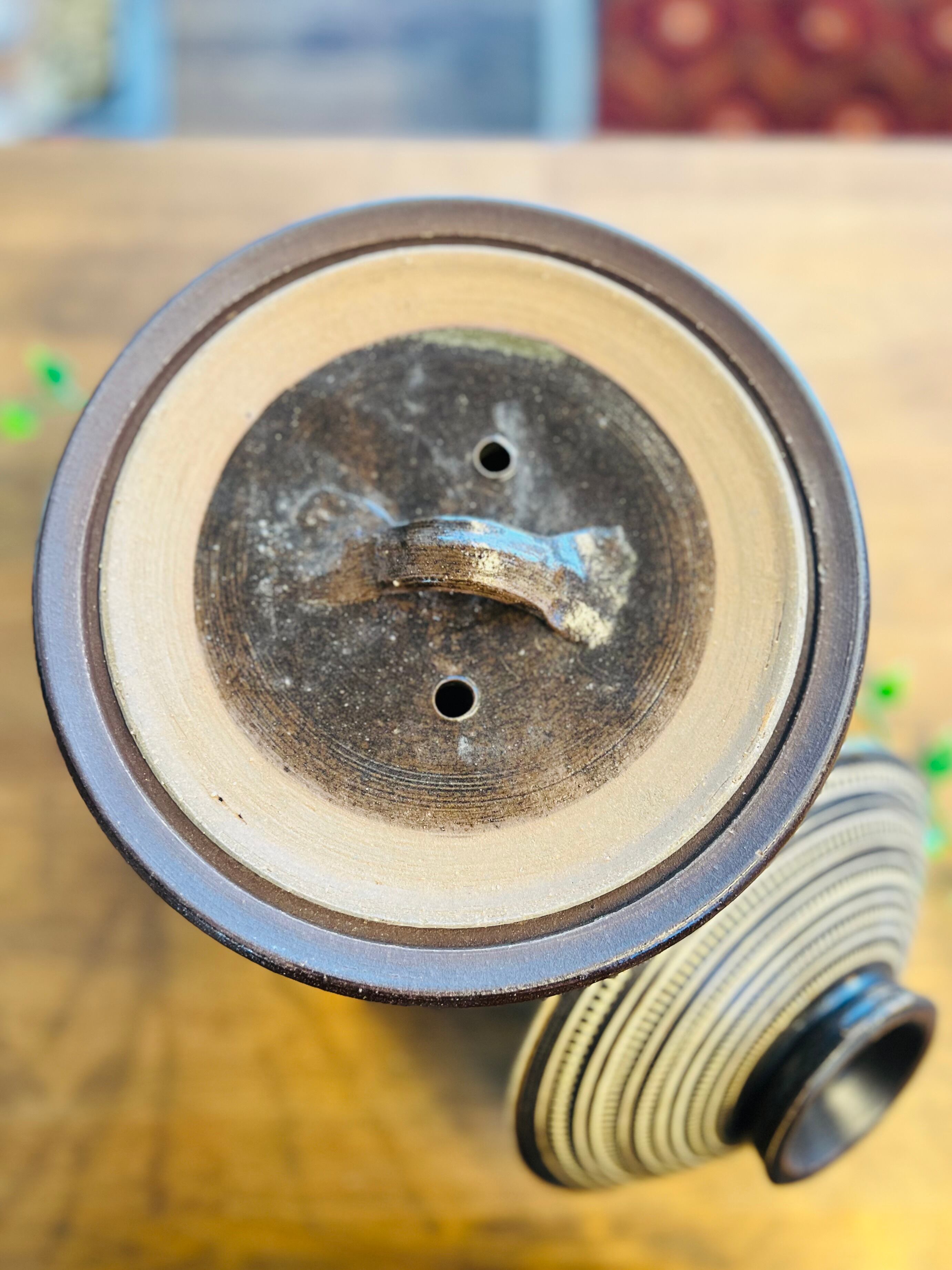 小石原焼マルワ窯】ごはん土鍋5合用 | すずめ道具店 ON LINE