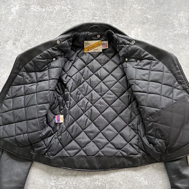 schott】618 ショット ダブルライダースジャケット レザージャケット