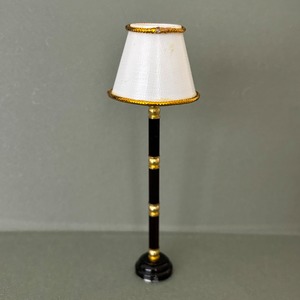 020-30271　ミニチュア家具　furniture accessories ＊1/12サイズ＊ フロアーランプ ブラウンコラム