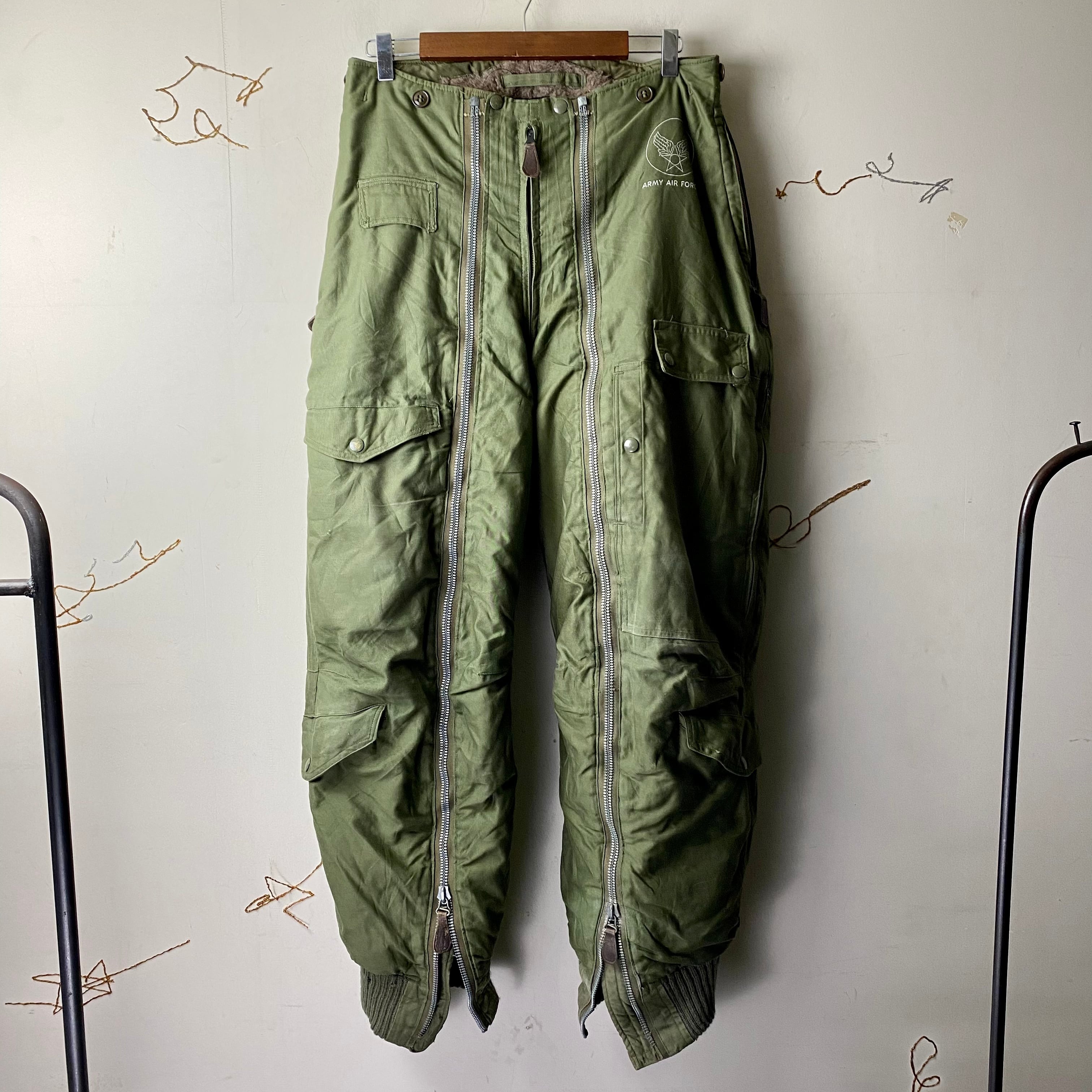 vintage 1940's U.S.AAF flight pants “A-11” | NOIR ONLINE