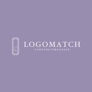 ラグジュアリーな宝石のロゴ