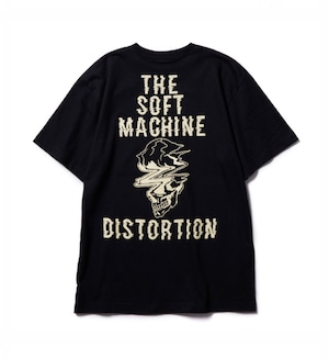 【SOFTMACHINE】ソフトマシーン DISTORTION S/S T shirts(BLACK) Tシャツ