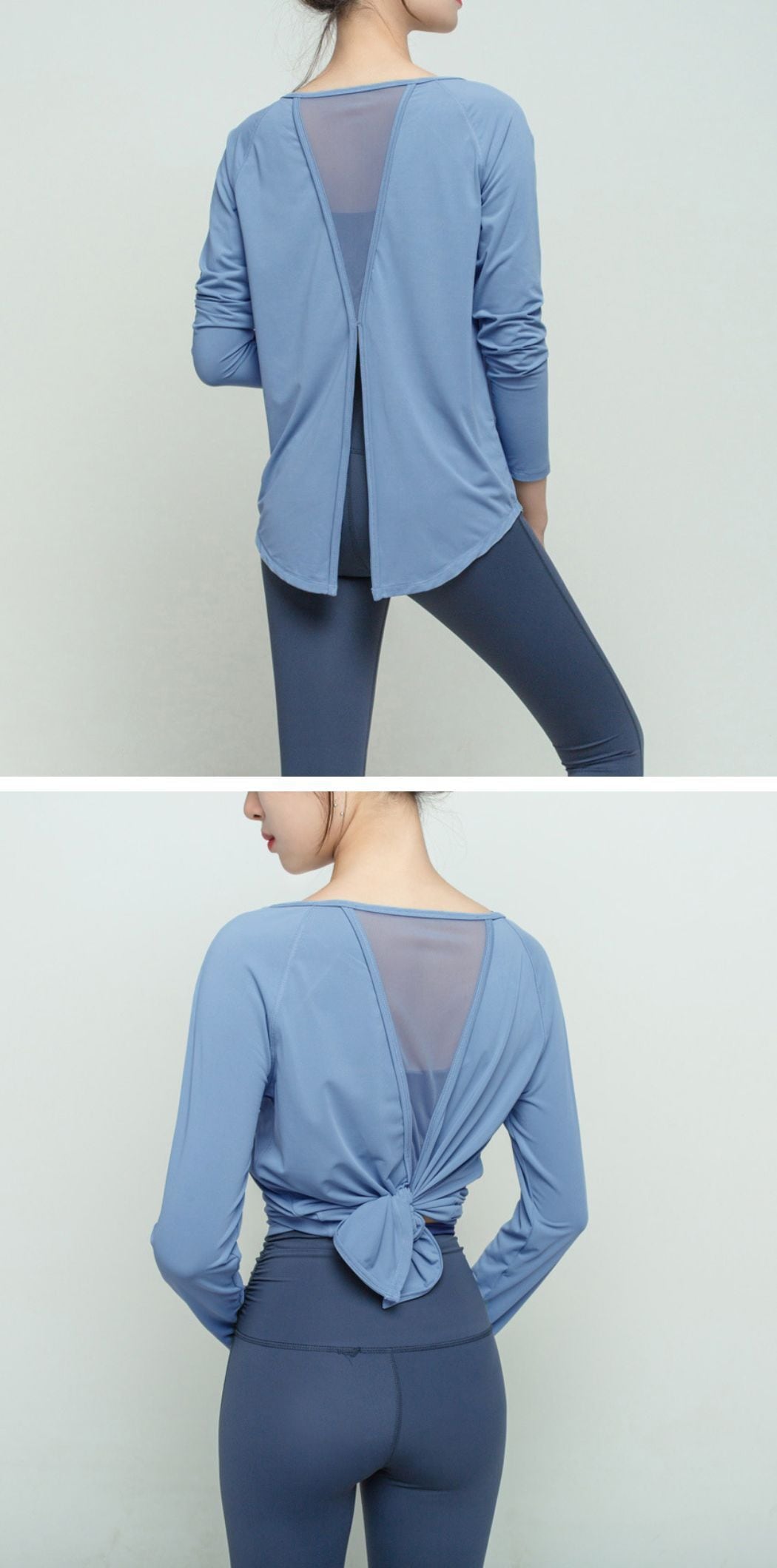メール便】バックメッシュヨガトップス／yoga185 | DAY CLOSET